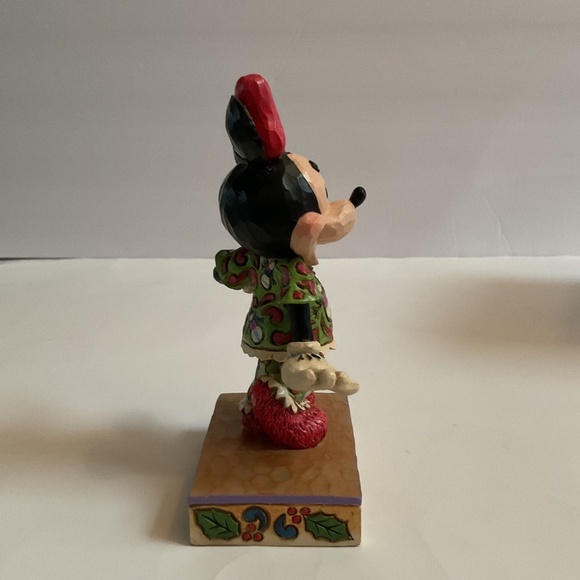 Jim Shore Disney Traditions "Comfort And Joy" Minnie Mouse #4057936 w Box Enesco - Picture 3 of 14